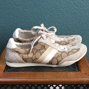 Coach New York Womens Canvas Kelson Casual Sneaker